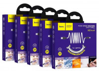 Usb Кабель-зарядка Lightning Hoco X21 Plus 2.4A 2м мягкий силиконовый белый