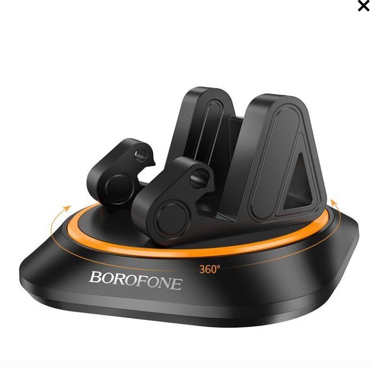 Держатель в автомобиль на торпеду Borofone BH116 черный