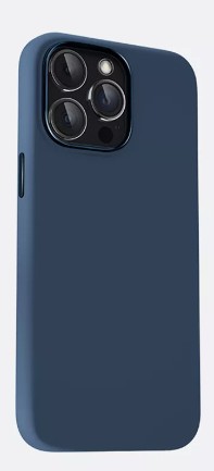 Накладка для i-Phone 15 Pro Keephone Rosana Magsafe синий