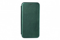 Чехол-книжка Samsung Galaxy S21 Ultra Fashion Case кожаная боковая зелёная