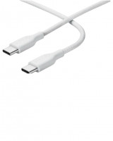 Кабель-зарядка Type-C на Type-C Pitaka Flex Braided 60W (B2304) 1.26м белый