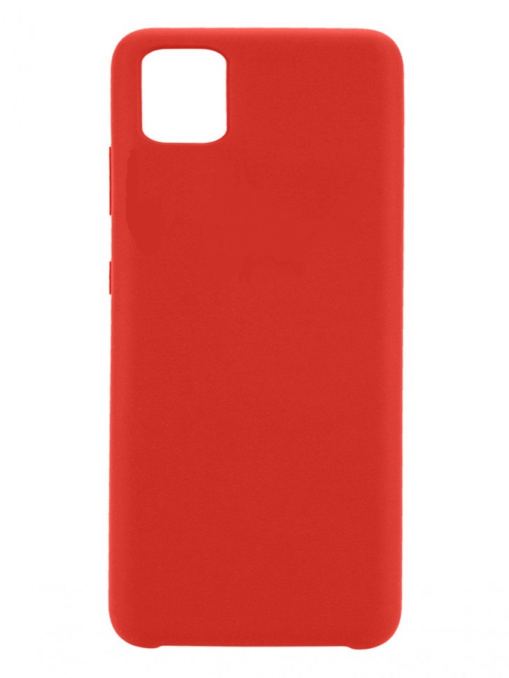 Накладка для Huawei Y5P Silicone cover красная