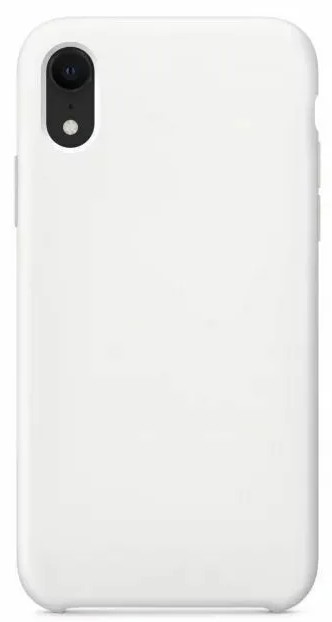 Чехол-накладка  i-Phone X/XS Silicone icase  №09 белая