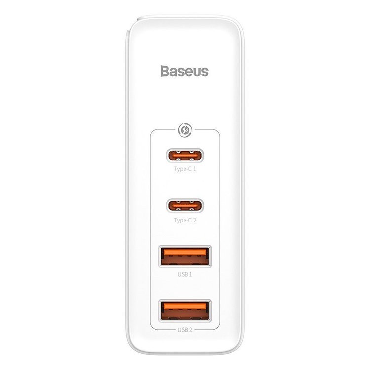 Сетевое зар. устр. Baseus Baseus GaN2 Pro Quick Charger 2C+2U 100W EU CCGAN2P-L02 белый