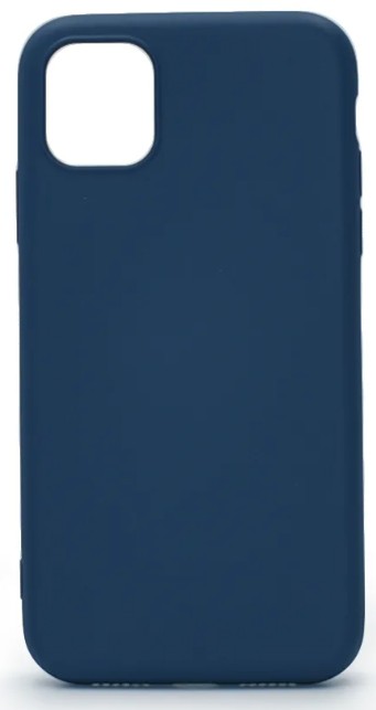 Чехол-накладка  i-Phone 14 Silicone icase  №20 тёмно-синяя