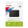 Внешний HDD Toshiba Canvio Basics 2TB (HDTB520EK3AA) черный