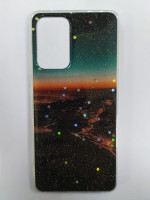 Накладка для Samsung Galaxy A52 пластик силикон разные рисунки