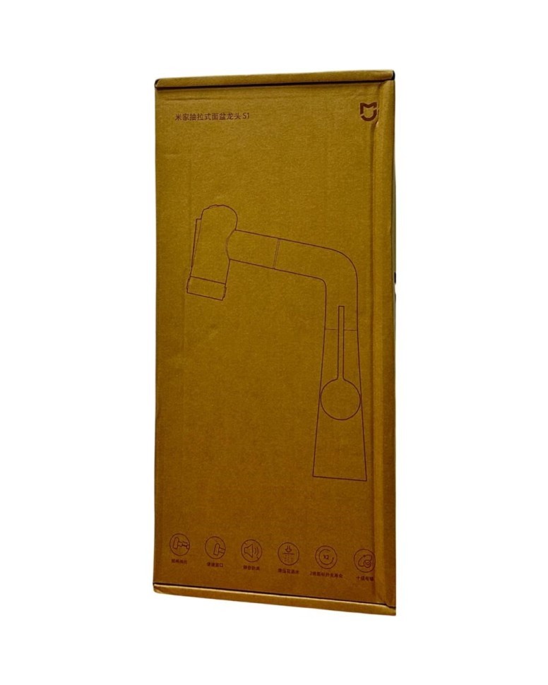 Выдвижной кухонный смеситель Xiaomi Mijia Pull-Out Basic Faucet S1 MJCLSMPLT01DB серебристый
