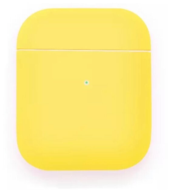 Силиконовый чехол для AirPods желтый