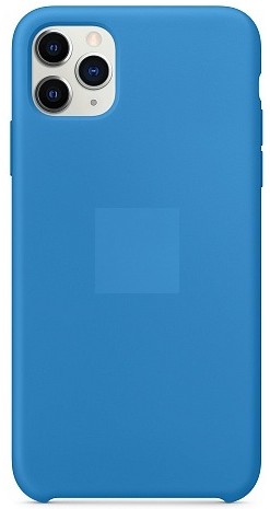 Чехол-накладка  i-Phone 13 Pro Silicone icase  №03 синяя