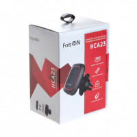 Держатель в автомобиль в воздуховод магнитный Faison HCA23 чёрный