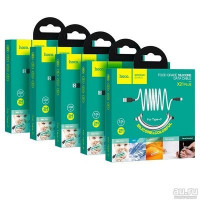 Usb Кабель-зарядка Type-C Hoco X21 Plus 3A 2м мягкий силиконовый белый