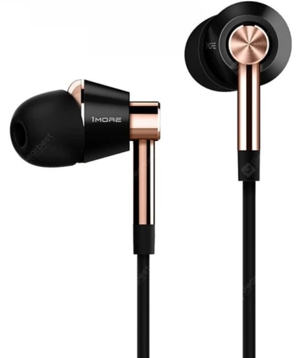 Наушники 1MORE E1001 In Ear Wired Headphones 1MEJE0002 золотые