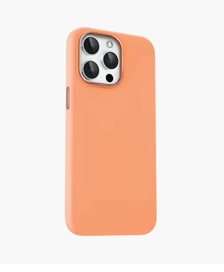 Накладка для i-Phone 15 Pro Max Keephone Rosana Magsafe оранжевая