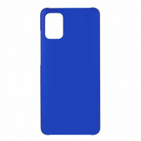 Накладка для Samsung Galaxy A41 Silicone cover синяя