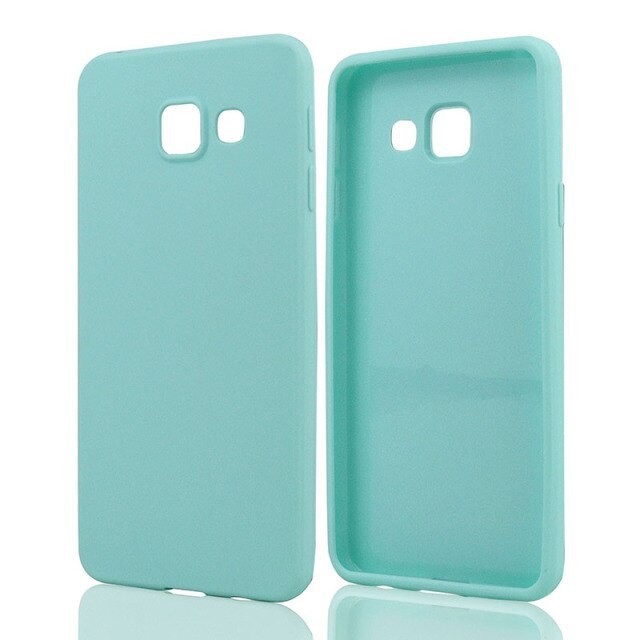 Накладка для Samsung Galaxy A3 (2017) Silicone cover бирюзовая