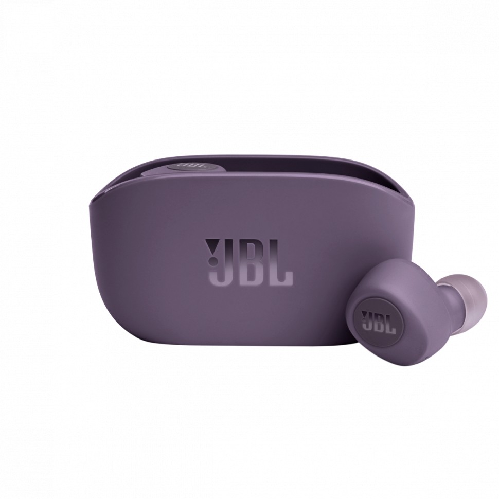Беспроводные наушники TWS JBL W100 TWS BT5.0/46mAh/5ч фиолетовые