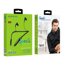 Беспроводные наушники для спорта TWS Borofone BE45 черные