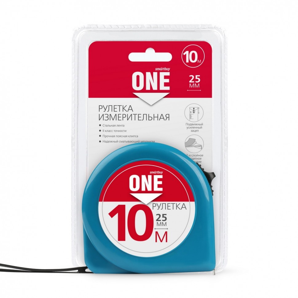 Рулетка измерительная Smartbuy One Tools 10м х 25мм