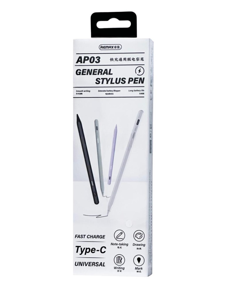 Стилус ручка Remax AP03 белый