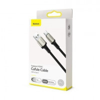 Usb Кабель-зарядка TYPE-C Baseus Cafule Support VOOC 2м (CATKLF-VB01) черный