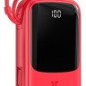Powerbank Baseus Qpow Digital Display 10000mAh, 3A, iP (PPQD-B09) красный