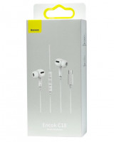 Стереонаушники с микрофоном Baseus Encok C18 NGCR030102 Type-C белые