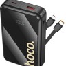 Powerbank Hoco Q37A 20000mAh 22.5W+PD20W 1USB/1C с проводом Type-C/Lightning черный Powerbank Hoco Q37A 20000mAh 22.5W+PD20W 1USB/1C с проводом Type-C/Lightning черный