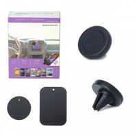 Держатель в автомобиль в воздуховод VentMount (FL-01) HX-M-X16 магнитный черный