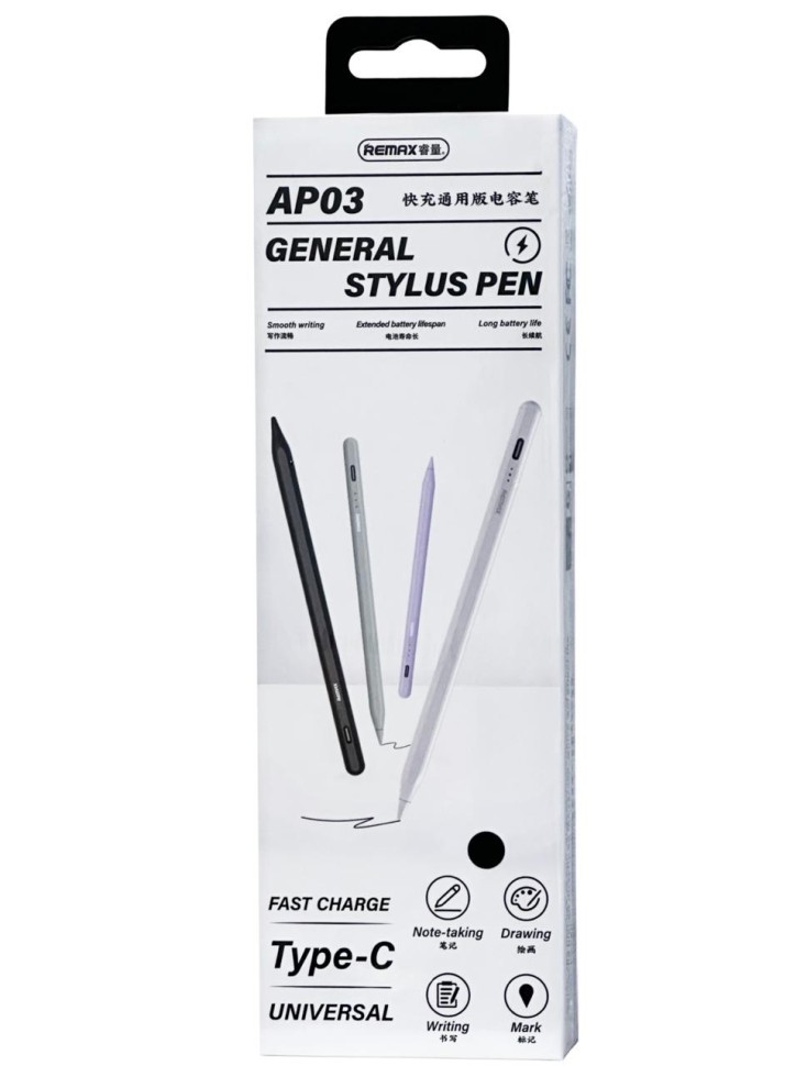 Стилус ручка Remax AP03 черный