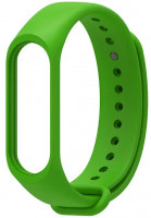 Ремешок для Xiaomi Mi Band 5 силиконовый зеленый