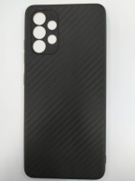 Накладка для Samsung Galaxy A32 4G силикон карбон