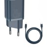 Сетевое зар. устр. Baseus Super Si 1C кабель Lightning 20W (TZCCSUP-B03) синее