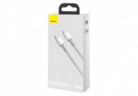 Кабель-зарядка Type-C на Type-C Baseus High Density Braided 100W 1м (CATGD-02) белый