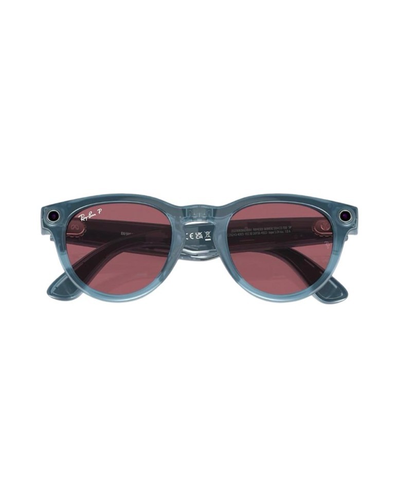 Smart Очки Ray Ban Meta RW4009 Синие линза красная