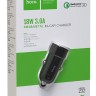 Автомобильное заряд. устр. Hoco Z32 1USB 3A 18W QC3.0 черное
