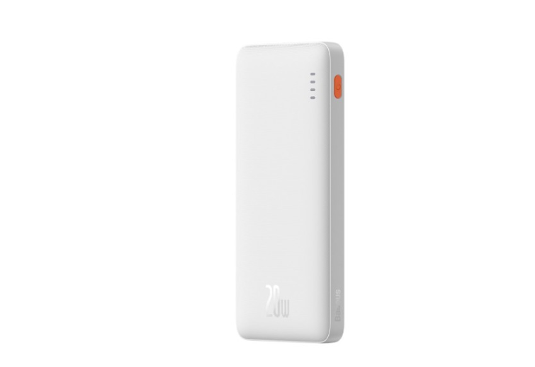 Powerbank Baseus Airpow с кабелем Type-C 10000mAh 1USB/2C 20W (PPQD090002) белый