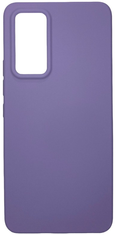 Накладка для Xiaomi Mi 12 Lite Silicone cover без логотипа лаванда