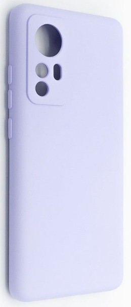 Накладка для Xiaomi Mi 12T Silicone cover без логотипа лаванда