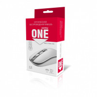 Мышь беспроводная Smartbuy ONE 359G-K USB/DPI 800-1200-1800/4 кнопки/1AA (SBM-359AG-WG) бело-серая