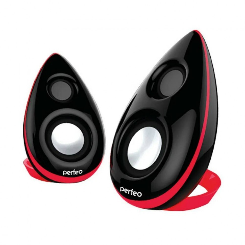 Акустическая система 2.0 Perfeo Rocket (PF-4357) 2х3Вт пластик черная