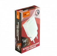Сетевое зар. устр. Faison HC42A 1USB 2.4A белое