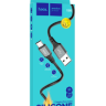 Usb Кабель-зарядка Type-C Hoco X86 3A 1м мягкий силиконовый черный