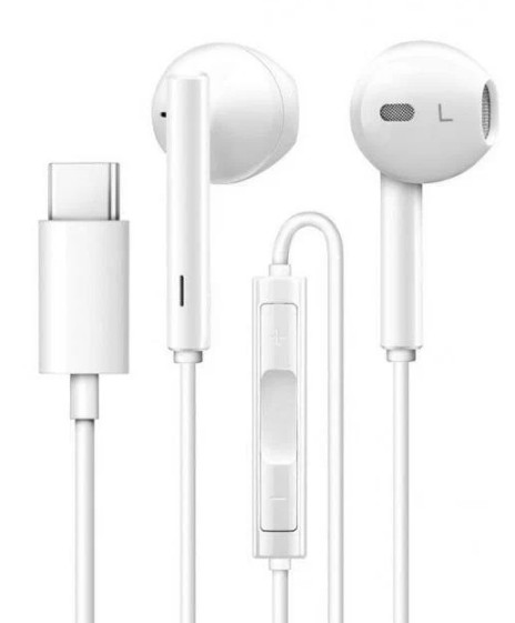 Наушники с микрофоном Huawei CM33 Type-C белые Наушники с микрофоном Huawei CM33 Type-C белые