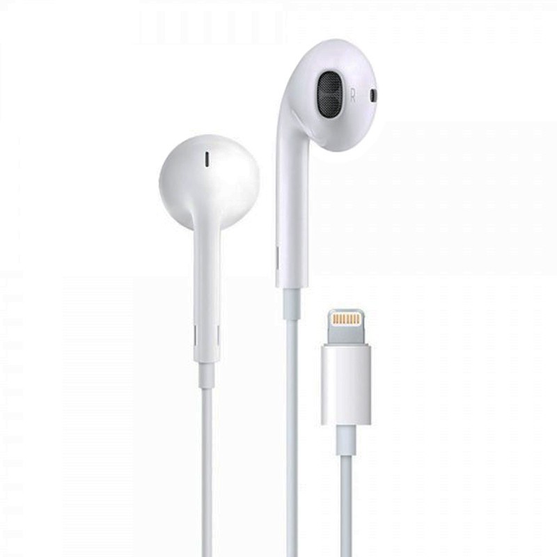 Стереонаушники WiWU Earbuds 302 Lightning с микрофоном белые