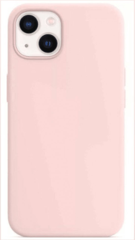 Чехол-накладка  i-Phone 14 Silicone icase  №06 светло-розовый