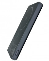 Powerbank с беспроводной зарядкой Xiaomi Magnetic Ultra-Thin 5000mAh 7.5W (WPB0507S) черный