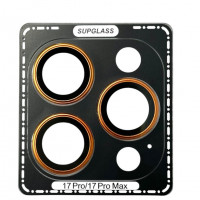 Защитное стекло для задней камеры Supglass SG-31 iPhone 17 Pro/17 Pro Max 3pcs оранжевое