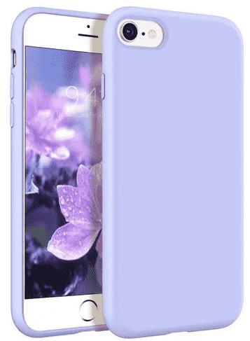 Чехол-накладка  i-Phone 6/6s Silicone icase  №05 лиловая
