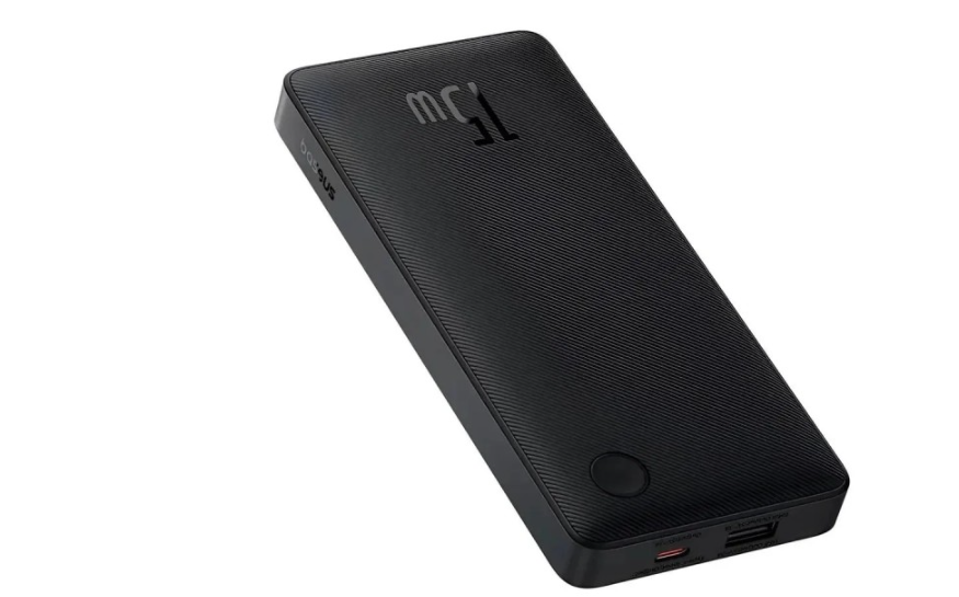 Powerbank Baseus Airpow Lite 10000mAh 1USB/1C 15W (P10067500213-00) чёрный